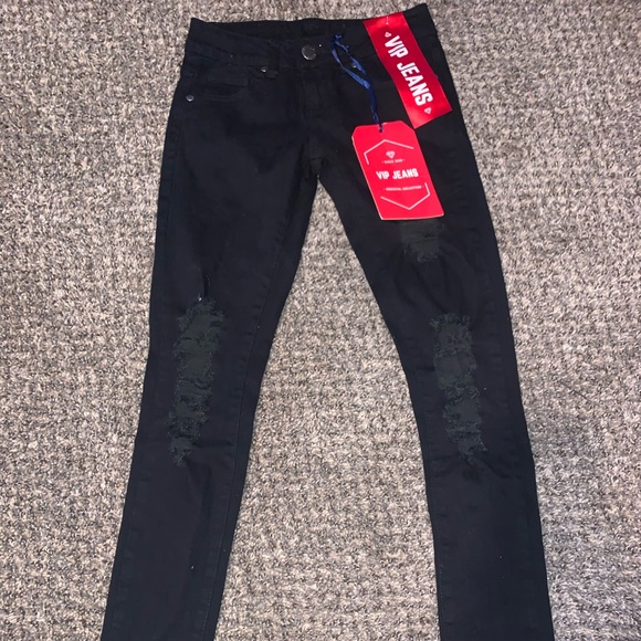 VIP Denim - VIP Distressed Skinny Jeans